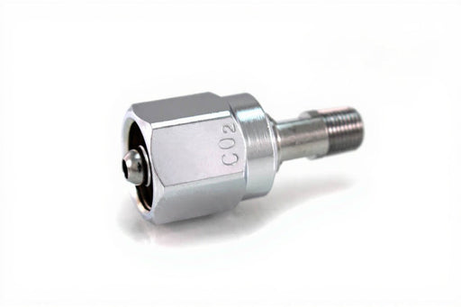 DISS Hex Nut & Nipple Assembly x 1/8" NPT Male, CO2 - Bay Corp 0802