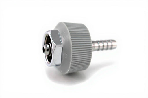 DISS HT Nut & Nipple Assembly x 1/4" HB, CO2 - Bay Corp 0817HT