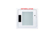 Fully Recessed Compact Cabinet with Alarm - Cubix Safety FR-S - 1