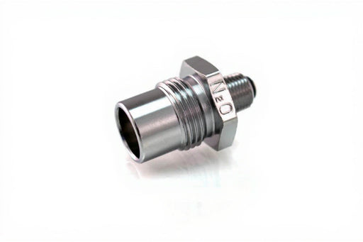 DISS Body Adaptor x 1/8" NPT Male w/ One-Way Check, N2O - Bay Corp 1041-2CV