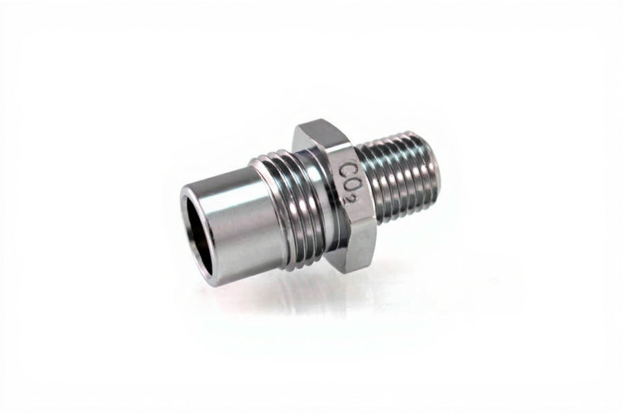 DISS DV Body Adaptor x 1/4" NPT Male, CO2 - Bay Corp 1081-4DV