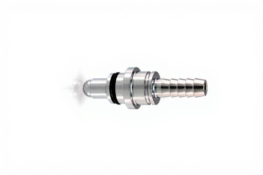DISS Nipple w/ O-ring x 1/4" HB, CO2 - Bay Corp 1083-170
