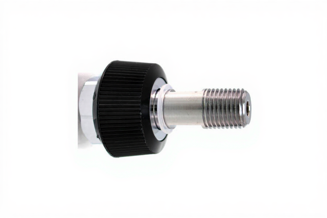 DISS HT Nut & Nipple Assembly x 1/4" NPT Male, N2 - Bay Corp 1204HT