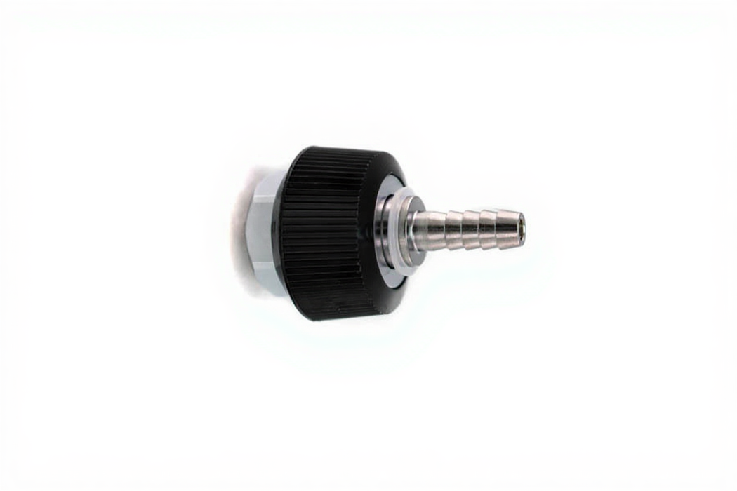 DISS HT Nut & Nipple Assembly x 1/4" HB, N2 - Bay Corp 1217HT