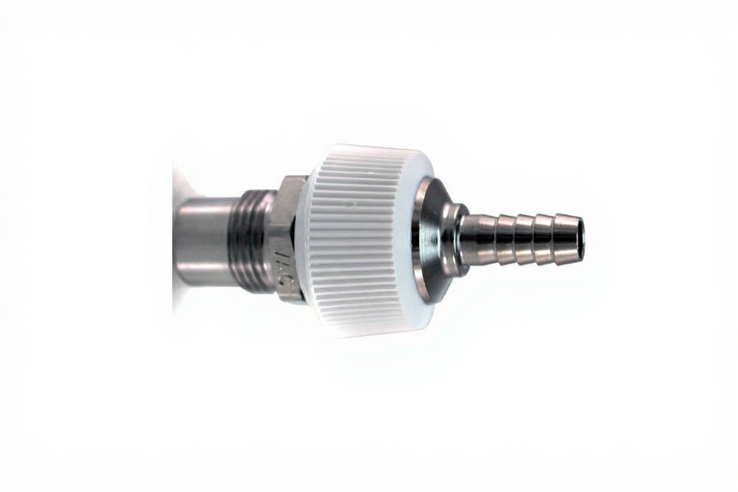 DISS DV Body Adaptor x 5/16" HB w/ Hand Grip Collar, VAC - Bay Corp 1221-31DV