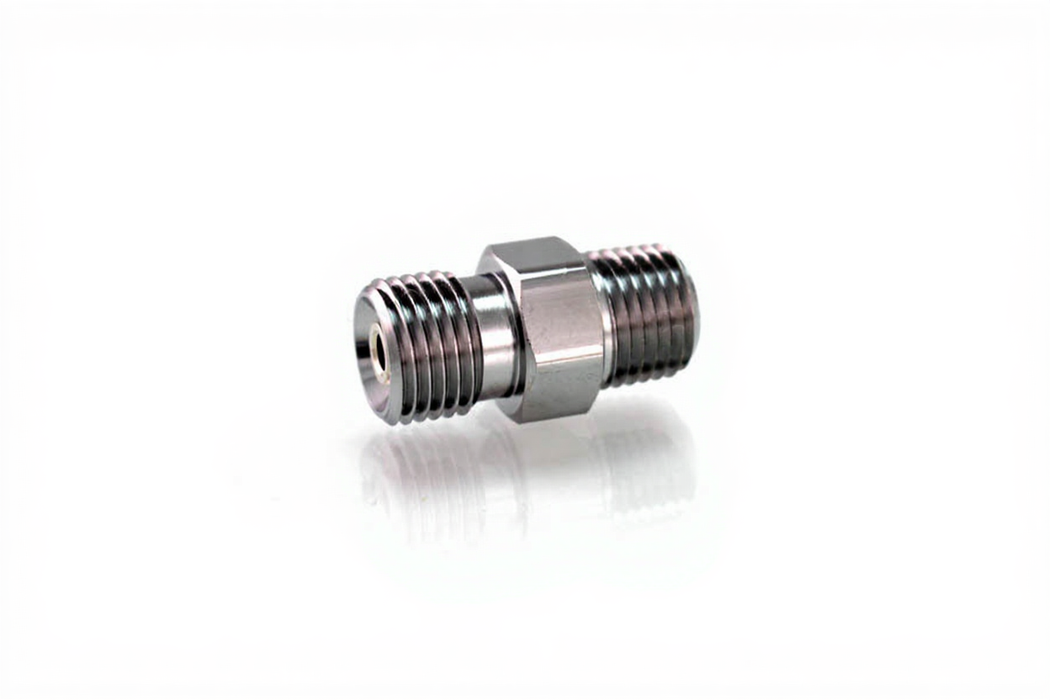 DISS DV Body Adaptor x 1/4" NPT Male, O2 - Bay Corp 1241-4DV