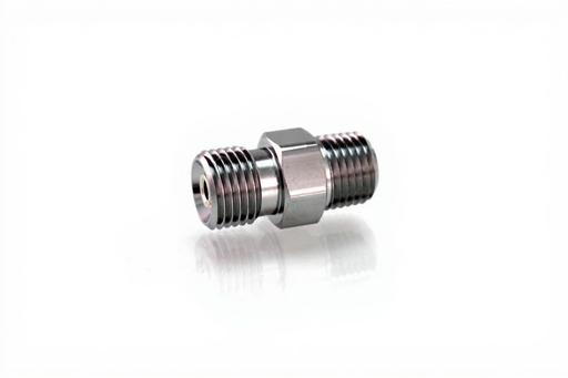 DISS DV Body Adaptor x 1/4" NPT Male, O2 - Bay Corp 1241-4DV