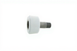 DISS Hex Nut & Nipple Assembly, 1 1/2" Nipple x 1/8" NPT Male (White-ISO), O2 - Bay Corp 1242-6HTC - 1