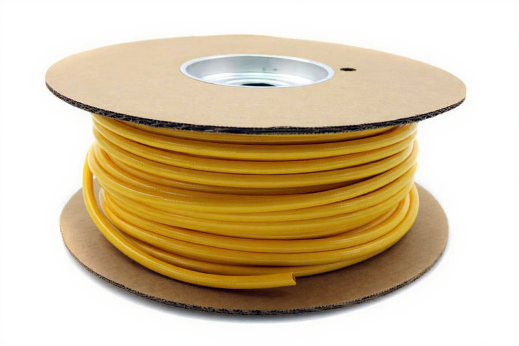 Non-Conductive Hose, 1/4" ID, .460" OD, Yellow - Bay Corp 1416