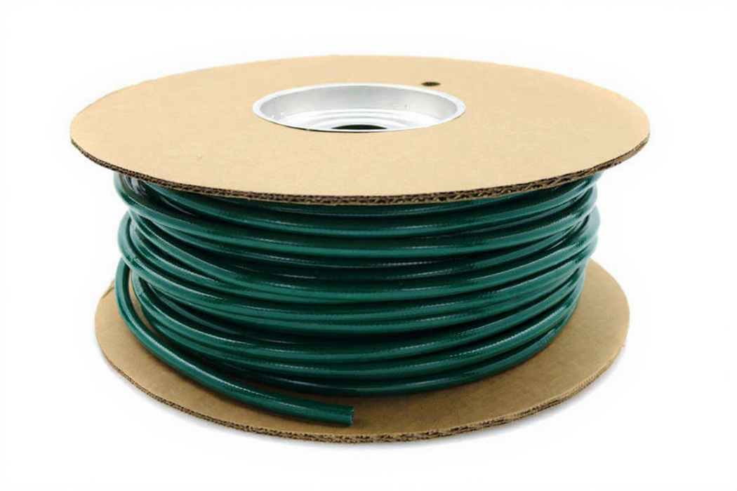 Non-Conductive Hose, 1/4" ID, .460" OD, Green - Bay Corp 1424
