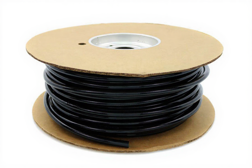 Non-Conductive Hose, 1/4" ID, .460" OD, Black - Bay Corp 1458