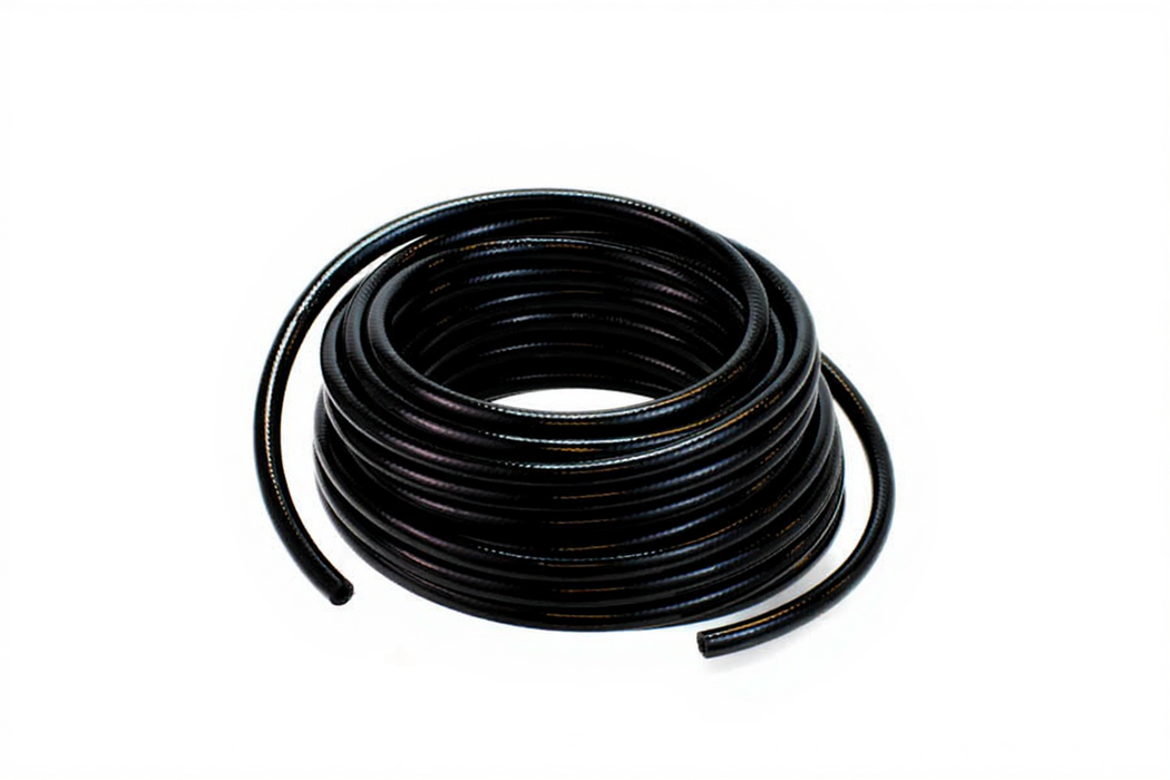 Non-Conductive Hose, 1/4" ID, .460" OD, Black (unit = 50 ft. coil) - Bay Corp 1458-L