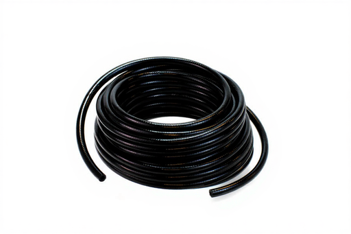 Non-Conductive Hose, 1/4" ID, .460" OD, Black (unit = 50 ft. coil) - Bay Corp 1458-L