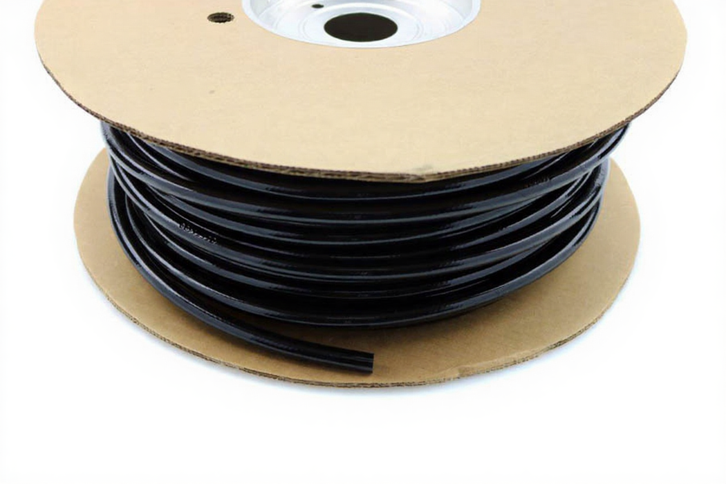Non-Conductive Hose, 1/4" ID, .460" OD, Black - Bay Corp 1458