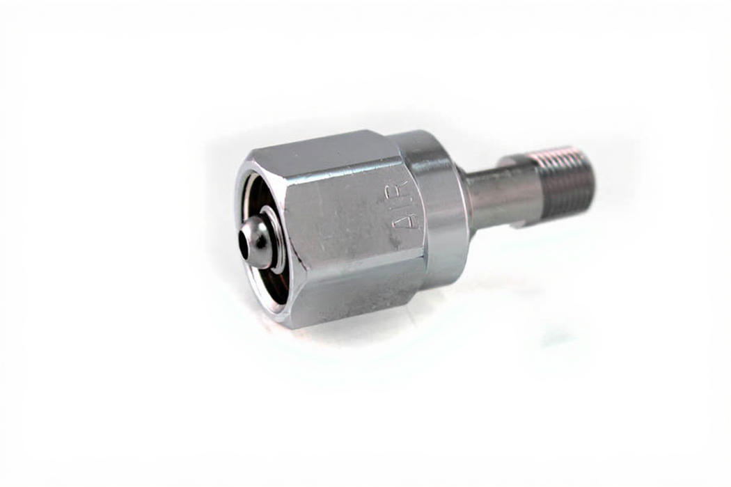 DISS Hex Nut & Nipple Assembly x 1/8" NPT Male, Med Air - Bay Corp 1602