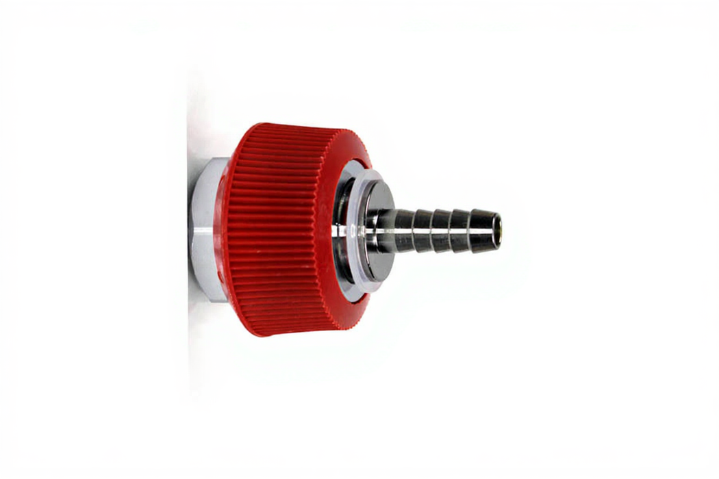 DISS HT Nut & Nipple Assembly x 1/4" HB, I-Air - Bay Corp 2017HT