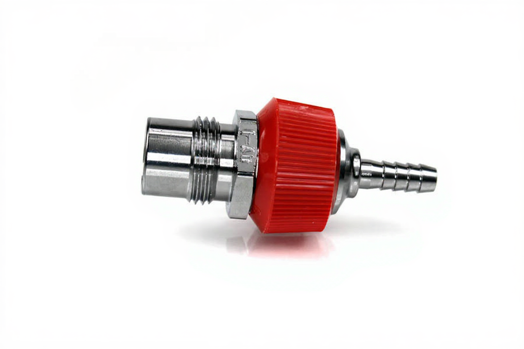 DISS DV Body Adaptor x 1/4" HB w/ Hand Grip Collar, I-Air - Bay Corp 2081-17DV