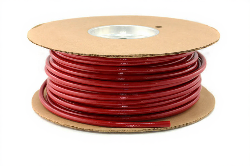 Conductive Hose, 1/4" ID, .460" OD, Red - Bay Corp 2180-250
