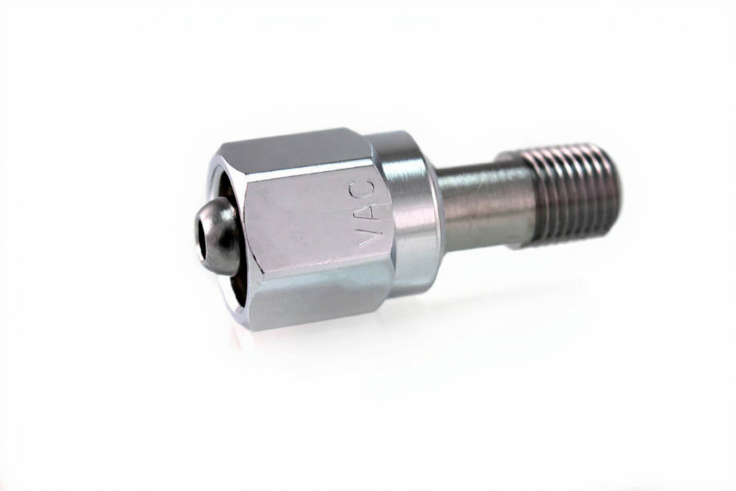 DISS Hex Nut & Nipple Assembly x 1/4" NPT Male, VAC - Bay Corp 2204