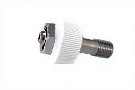 DISS HT Nut & Nipple Assembly x 1/4" NPT Male, VAC - Bay Corp 2204HT