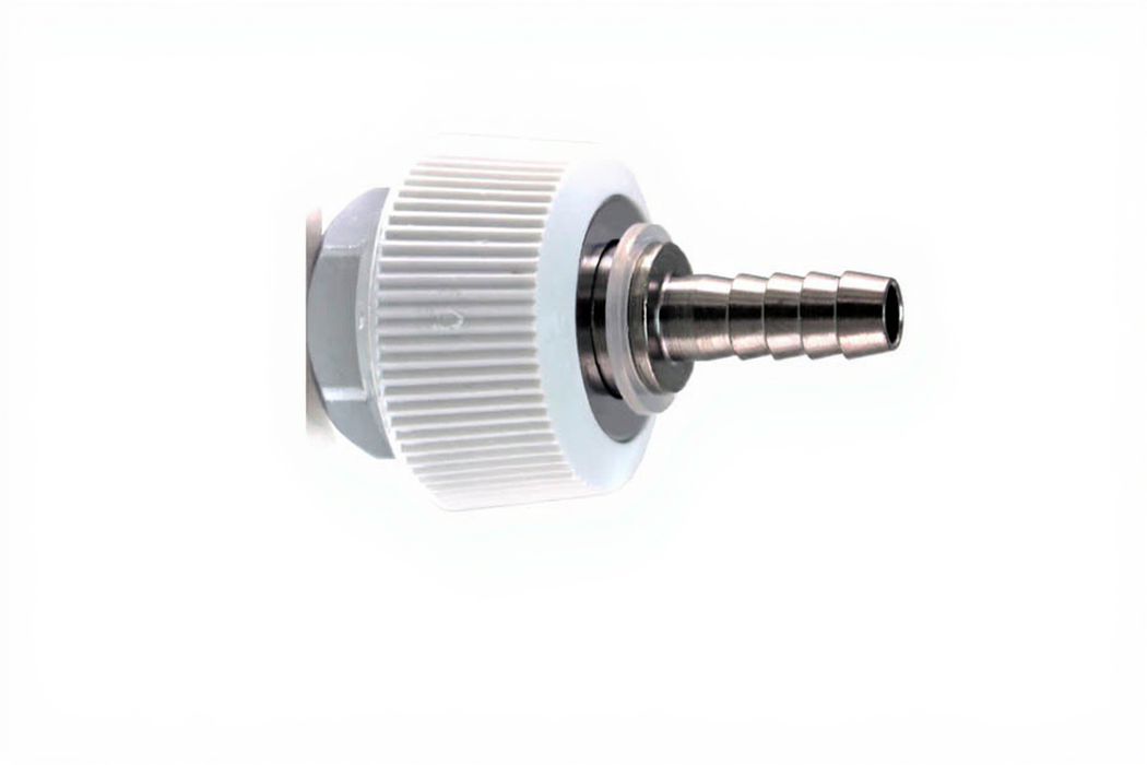 DISS HT Nut & Nipple Assembly x 1/4" HB, VAC - Bay Corp 2217HT