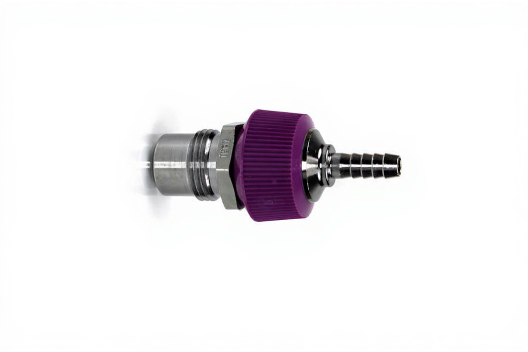 DISS Body Adaptor x 1/4" HB w/ Hand Grip Collar, WAGD - Bay Corp 2221-17HT