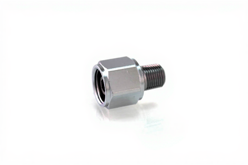 DISS Hex Nut & Nipple Assembly x 1" Nipple, 1/8" NPT Male, O2 - Bay Corp 2402-10