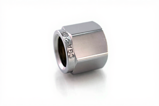 CGA 280 Hex Nut, Heliox - Bay Corp 284
