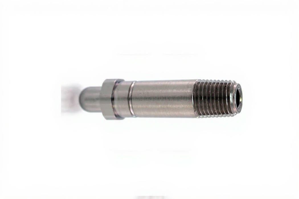 CGA 280 Nipple, 2 1/2" x 1/4" NPT Male, Heliox - Bay Corp 285