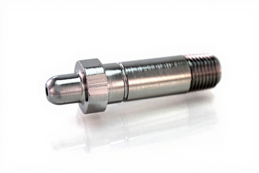 CGA 326 Nipple, 2 1/2" x 1/4" NPT Male, N2O - Bay Corp 3265