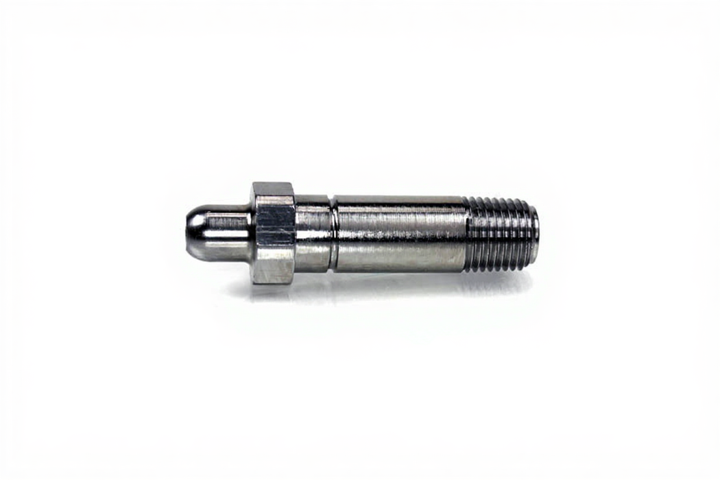 CGA 326 Nipple w/ filter, 2 1/2" x 1/4" NPT Male, N2O - Bay Corp 3265F