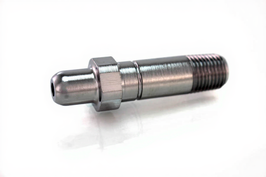 CGA 346 Nipple, 2 1/2" x 1/4" NPT Male, Med Air - Bay Corp 345