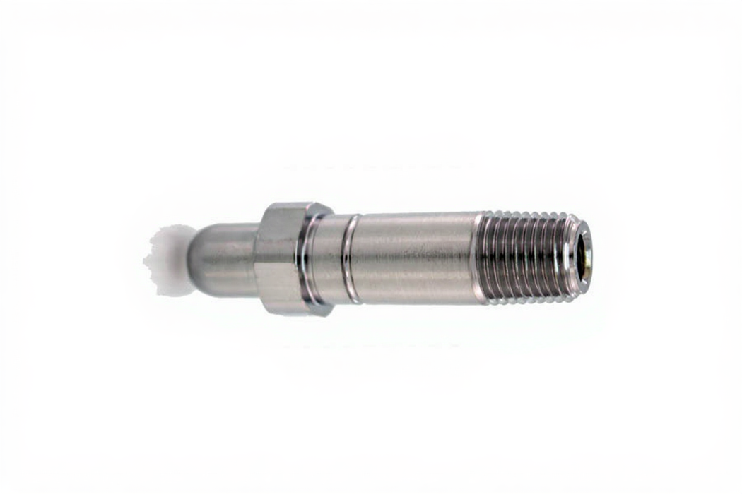 CGA 346 Nipple, 2 1/2" x 1/4" NPT Male, Med Air - Bay Corp 345