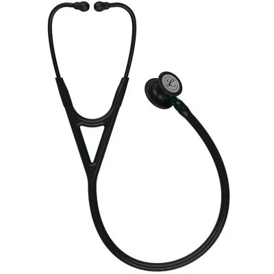 Cardiology IV Black Edition Blue Stem Stethoscope-  Littmann 6201