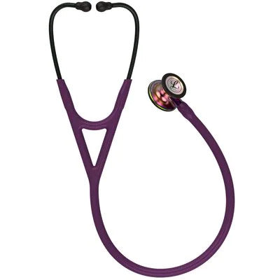 Cardiology IV Plum w/Rainbow Violet Stem Stethoscope - Littmann 6205