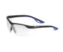 Full Frame Protective Eyewear Dlx, Black w/Blue Frame, Disp - ADC  5002BKQ - 1