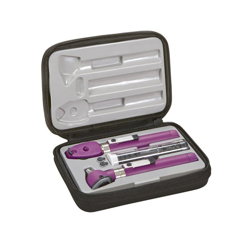DIAGNOSTIX Pocket Oto/Oph Set 2.5v, Hal/Xen, Soft, Purple - ADC 5110NSV