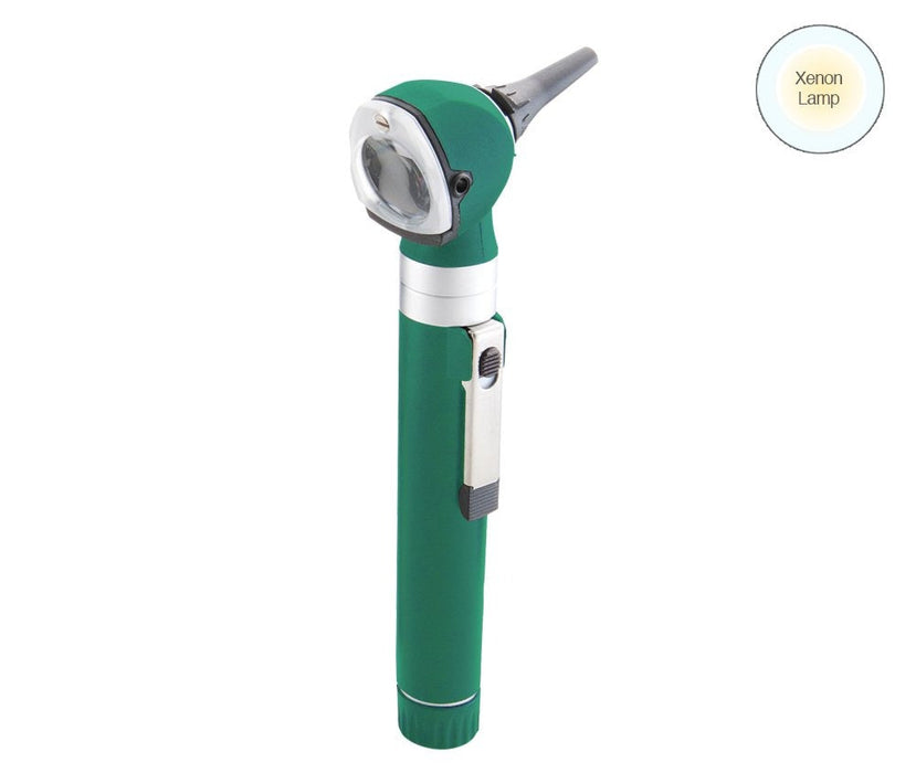 DIAGNOSTIX Pocket Otoscope 2.5v, Hal/Xen, Soft, Green - ADC 5111NSGR