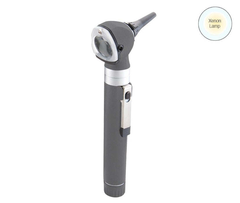 DIAGNOSTIX Pocket Otoscope 2.5v, LED, Soft, Gray - ADC 5111NLSG