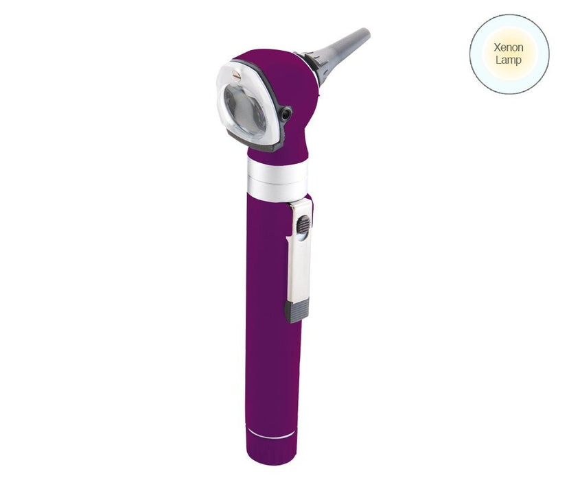 DIAGNOSTIX Pocket Otoscope 2.5v, Hal/Xen, Soft, Purple - ADC 5111NSV