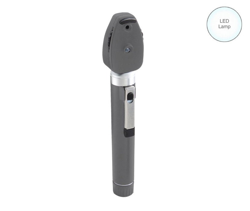 DIAGNOSTIX Pkt Ophthalmoscope 2.5v, LED, Soft, Gray - ADC 5112NLSG