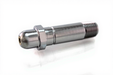 CGA 540 Nipple w/ filter, 2 1/2" x 1/4" NPT Male, O2 - Bay Corp 545F - 1