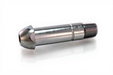 CGA 580 Nipple, 2 1/2" x 1/4" NPT Male, N2, Helium - Bay Corp 583 - 1