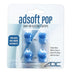 ADSOFT POP Snap-on Eartips Lrg & Sm, Periwinkle, Disp pkg - ADC 602-078PR1Q - 3