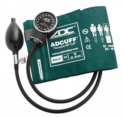 DIAGNOSTIX Aneroid Sphyg Adult, Teal, Disp pkg, LF - ADC 720-11ATLQ