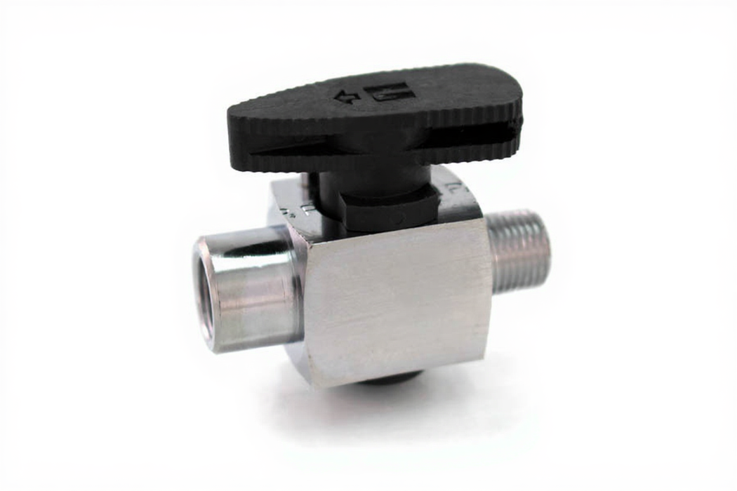 Compact Valve 1/8" NPT Male Inlet x 1/8" NPT Female Outlet - Bay Corp 7302