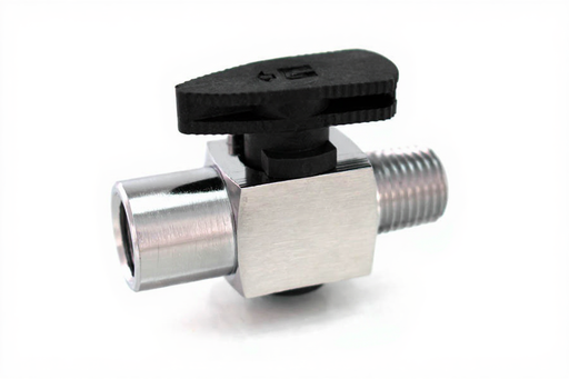 Compact Valve 1/4" NPT Male Inlet x 1/4" NPT Female Outlet - Bay Corp 7304