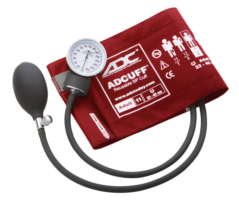PROSPHYG Aneroid Sphyg Adult, Red, Disp pkg, LF - ADC 760-11ARQ