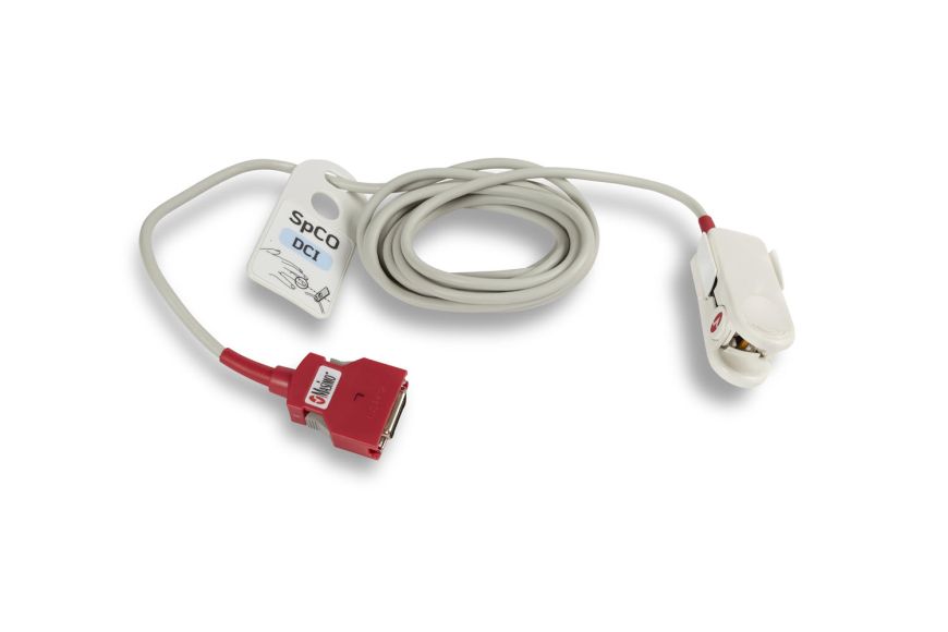 Dci O2 Sensor Rainbow DCI-DC8, 8FT Adult Reusable Patient Cable/Sensor - Zoll 8000-0 ...