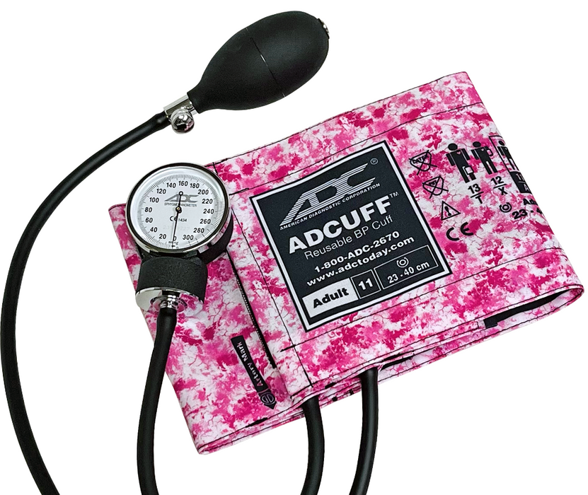 PROSPHYG Aneroid Sphyg Adult, Power Pink, Disp, LF - ADC 760-11APWPQ